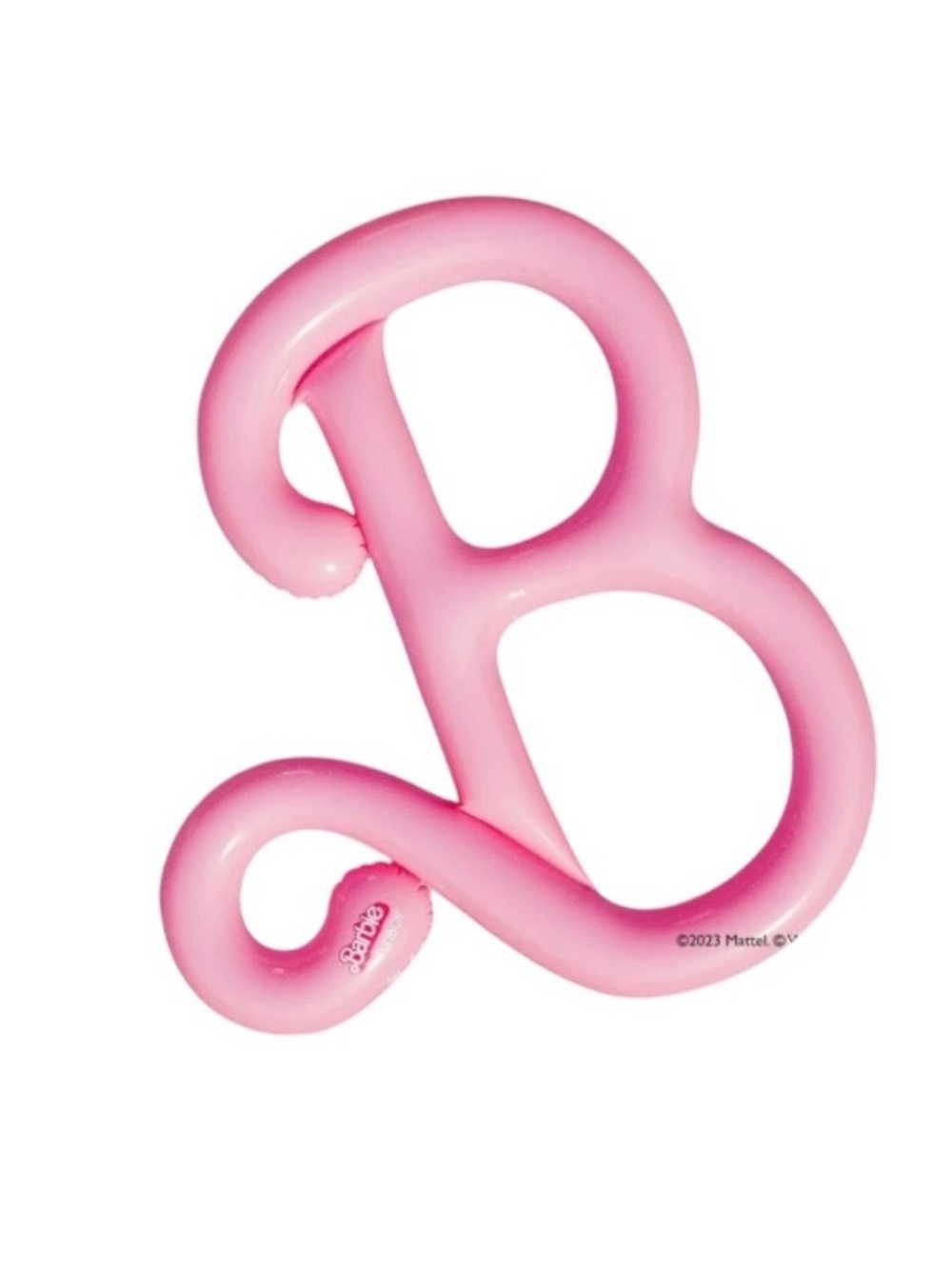 NEW Barbie B Pool Float Iconic from Barbie Movie Pink 2 Person Float Party